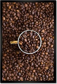 Poszterek keretben 40x60 Kávébab