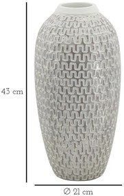Vázahullám ø 21x43cm
