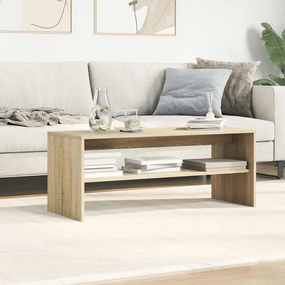 sonoma tölgy színű forgácslap TV-szekrény 100 x 40 x 40 cm