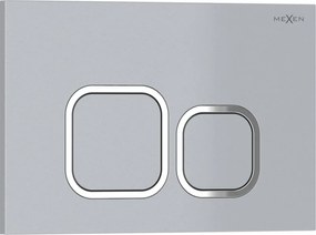 Mexen Tex 03 öblítő gomb, matt króm - 6103-04
