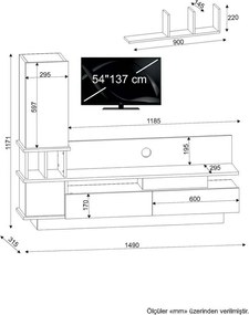 Como White és Cordoba televíziós fal