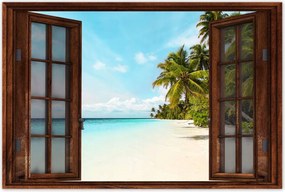 Poszterek 90x60 Trópusok Tájkép Pálmafák