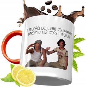 Narancssárga Bögre Fiúnak Tökéletes Ajándék fényképes nyomattal