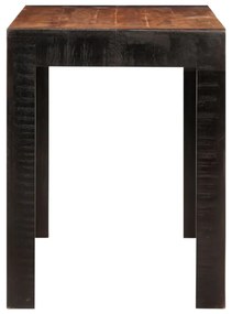 mézbarna tömör mangófa étkezőasztal 120x60x76 cm