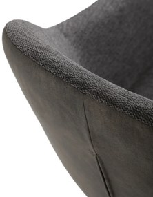 Étkezőszék-készlet visszahúzható mechanizmussalDCH-Y1143 GREY2, 2 db