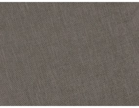 Szürkésbarna kinyitható-tárolóhelyes sarokkanapé (bal oldali-heverő résszel) Fuji – Bobochic Paris