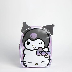 Hello Kitty Kuromi hologrammos hátizsák, táska 32 cm