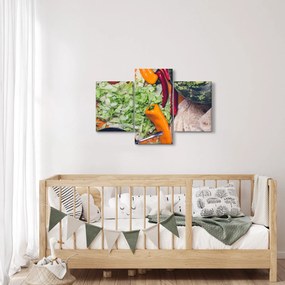 Zöldségek képe (90x60 cm)