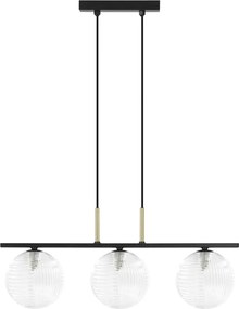 KAJA K-5682 AURA Áttetsző Színű Függeszték 3xG9 10W IP20