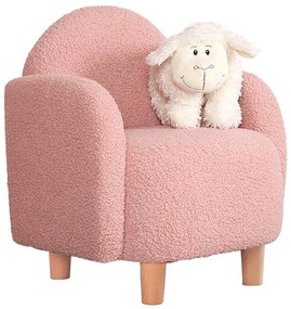 Asir DORY gyerekfotel világos rózsaszín 209FLF1119