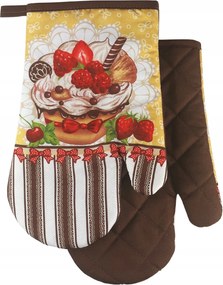 Euromat Konyhai kesztyű felakasztható fogantyúval 2db muffin