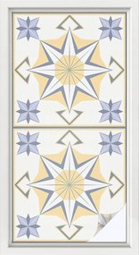 Ablakfólia öntapadós Adatvédelem Geometrikus csillagok 50x100