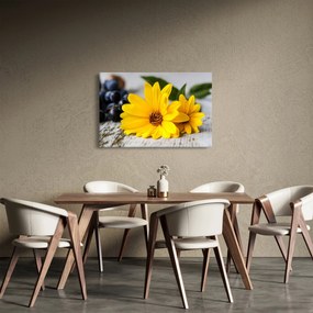 Sárga virág képe (90x60 cm)