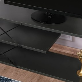 TV asztal Zigzag antracit
