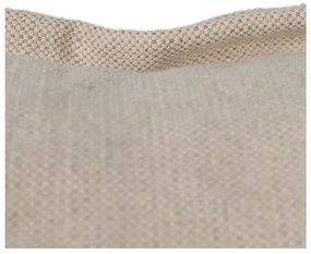 Krémszínű len kanapé 200 cm – Ixia