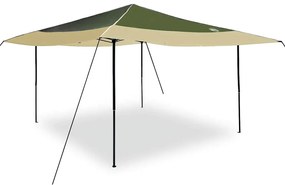 Pop-up napernyő sátor Zöld 400 x 400 cm szövet
