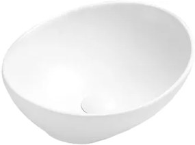 Mexen Elza, asztali mosogató 40 x 33 cm, fehér matt, 21014001
