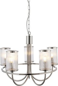 ENDON 100014 HENBURY Modern Csillár Nikkel E14 IP20
