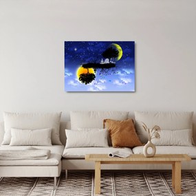 Kép - Az egyensúly tükröződése (üvegen) (70x50 cm)