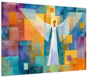 Kép - Geometrikus angyal (70x50 cm)