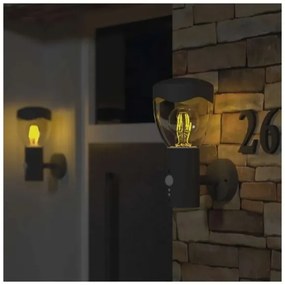 Kültéri fali lámpa érzékelővel ARTEO 1xE27/15W/230V IP44