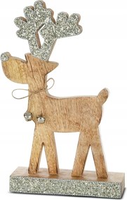 Rénszarvas Figura Karácsonyra 30 CM Karácsonyi Dekoráció