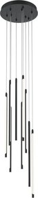 MAYTONI MOD236PL-L54B3K LIGHT STICK Többágú Függesztett Lámpa Fekete LED IP20