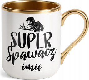 Prémium Bögre Arany Személyre szabott Szuper Hegesztő Ajándék