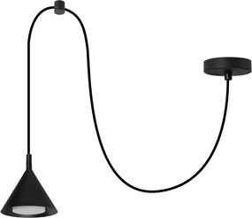 BRILAGI - LED Kábelre szerelt csillár CONE SINGLE SPIDER 1xGX53/15W/230V fekete