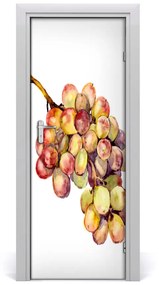 Ajtóposzter öntapadós szőlő 75x205 cm