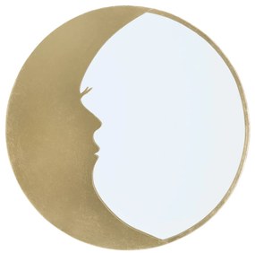 Fali tükör hold ø 72,5x2,3cm