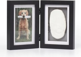 Mancslenyomat Keret Ajándéktárgy Dekoratív Keret Fekete