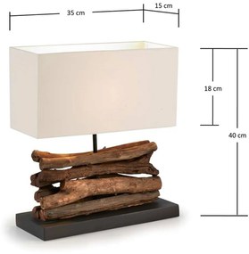 Iahas asztali lámpa - Kave Home