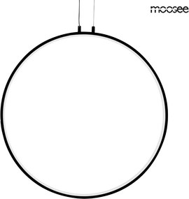 KING HOME MSE010100373 CIRCULO Modern Led Függesztett Lámpa Fekete LED IP20