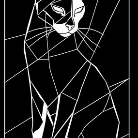 Poszter 60x60cm Kijárat a kereten kívülre