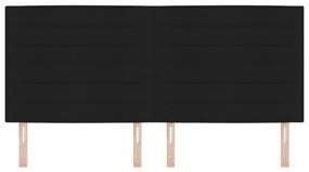 LED fejvég fekete szövet dizájn 100 cm