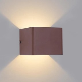 Brilagi - LED kültéri fali lámpatest DONNANI LED/5W/230V 10 cm barna IP44