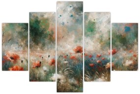 Kép – Pipacsmező absztrakciója (150x105 cm)