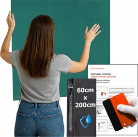 Öntapadós tapéta Vízálló Konyha Falra Tengeri Bútor Zöld