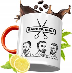 Narancssárga Bögre Fodrásznak Fodrász Ajándék fényképes nyomtatással