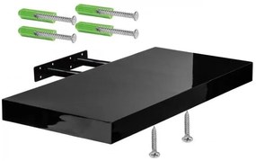 Fali polc Stilista Volato világos barna 70 cm