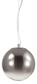 IDEAL LUX MAPA függesztett lámpa E27 foglalattal, max. 60W, 30 cm átmérő, füstüveg 140728