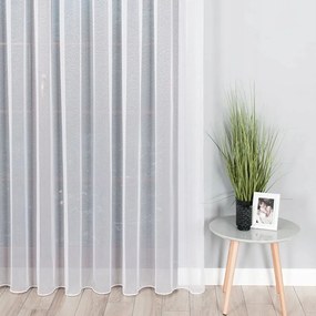 Kész Függöny Napellenző Fehér Ólomszalaggal Wave Rendszerhez 450 X 230