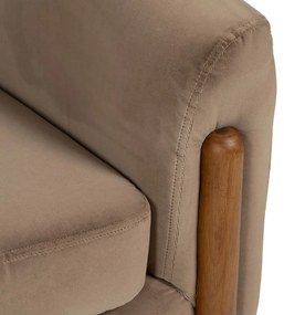 Világosbarna fotel – Ixia