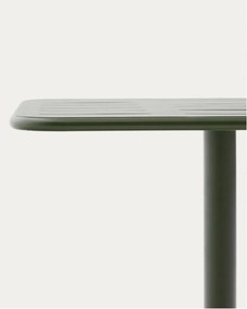 Acél kerti étkezőasztal 70x70 cm Brai – Kave Home