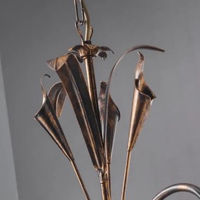 ONLI - Csillár láncon LUCREZIA 5xE14/6W/230V bronz