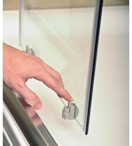 Ravak 3B270C00Z1B-negyedköríves négyrészes BLIX zuhanykabin 90x90cm fényes króm