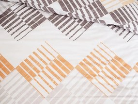 Renforcé pamut ágyneműhuzat PULA barna Ágyneműhuzat mérete: 70 x 90 cm | 140 x 200 cm