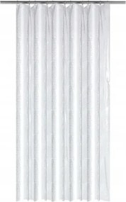 Fürdőszobai Zuhanyfüggöny 180X200 Fehér Kádkabin Függöny