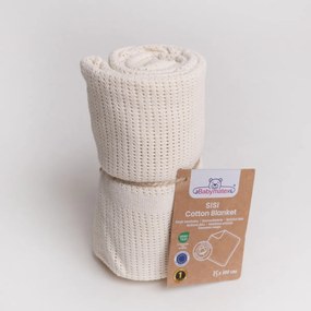 Babymatex Sisi ecru gyerek pléd, 75 x 100 cm